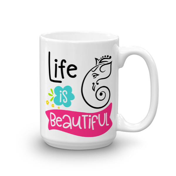 LIFE IS BEAUTIFUL CHAI / COFFEE CUP