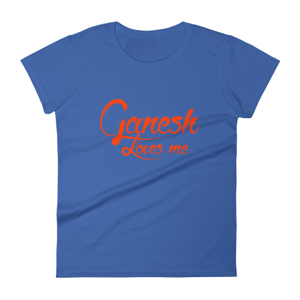 GANESH LOVES ME Women's short sleeve t-shirt