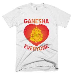GANESHA HEART EVERYONE Short sleeve men's t-shirt