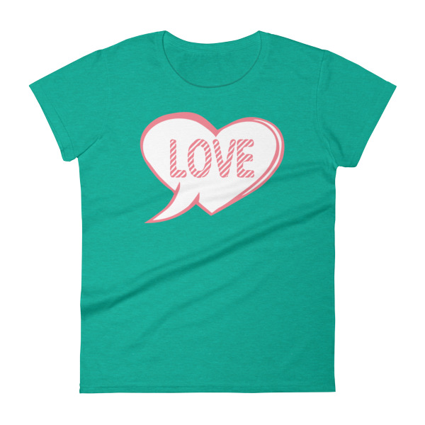 LOVE Women's short sleeve t-shirt