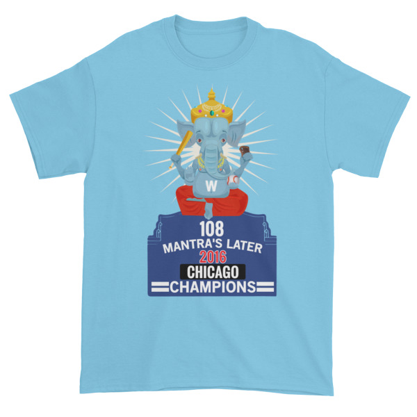 108 GANESH CHICAGO CHAMPIONS PATEL Short sleeve t-shirt
