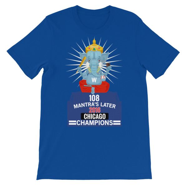 Blue 108 Chicago Champions Patel - Unisex short sleeve t-shirt