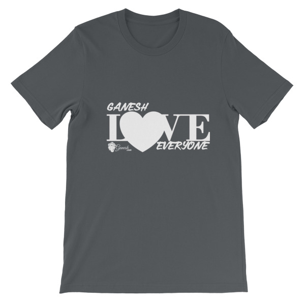 Ganesh Loves Everyone Unisex short sleeve t-shirt