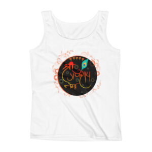 Ganesh Black and White Ladies' Tank